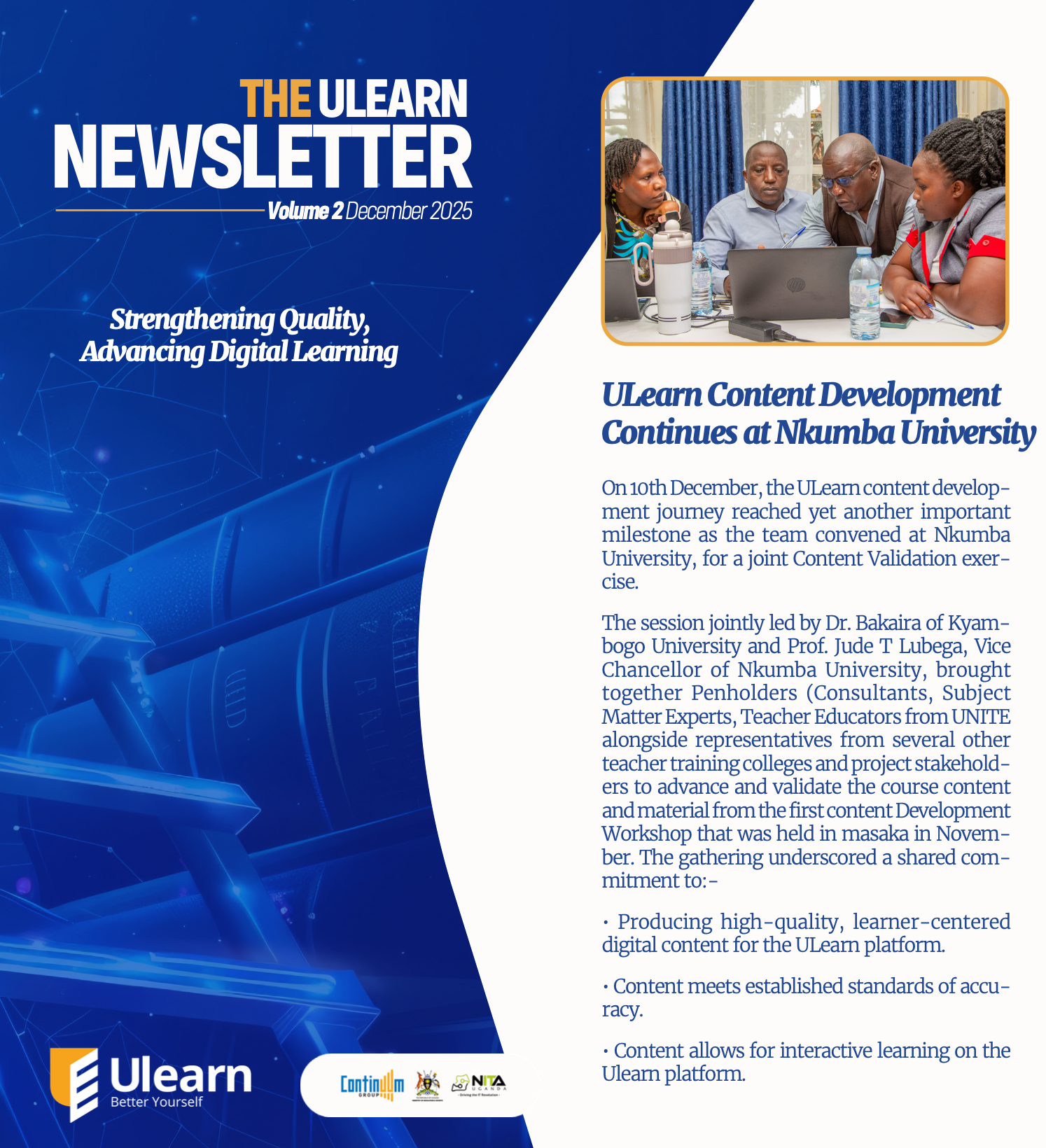 Ulearn Newsletter Volume 2 